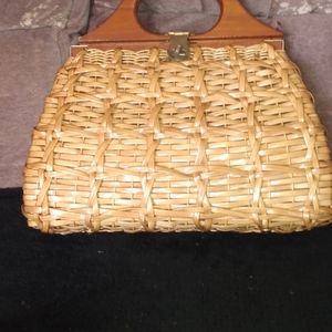 Straw Weaved Ladies Handbag